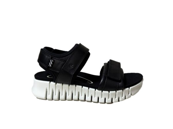 36 Ecco sandalo donna 213103 nero in pelle