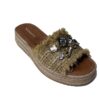 55 Tamaris ciabatta con zeppa 27214 beige
