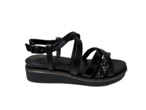 Tamaris sandalo donna 28237 nero