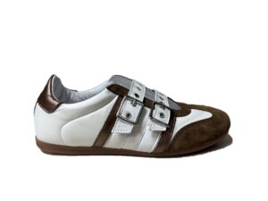 Latika scarpa donna LTK 401 bianco marrone