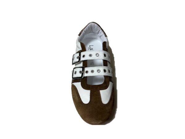 Latika scarpa donna LTK 401 bianco marrone