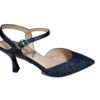 NeroGiardini Sandali da donna in pelle e tessuto E615440DE AVIO