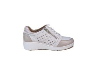 56-3 Melluso walk sneaker donna k55482 bianco