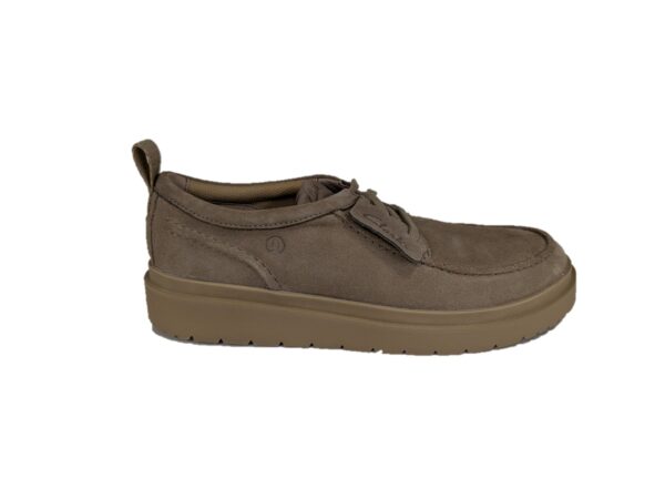 Clarks scarpe uomo Polden Moc dark sand suede