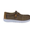 Hey Dude sneaker uomo Wally Stretch Sox marrone