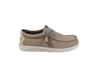 Hey Dude Wally Sport Mesh Tan White