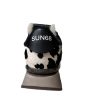 86 Sun68 Z46224 sneaker D. nero animalier