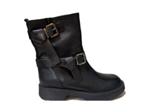 Latika LTK 8013 in pelle nero