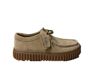Clarks 26173471 Torhill Lo sneaker U. Suede beige