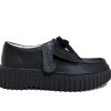 12 Clarks Torhill Bee donna in pelle nera