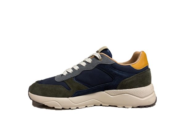 12 Blauer Zark sneaker uomo verde/blu