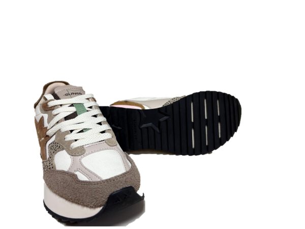 127 Sun68 Z46222 sneaker donna beige