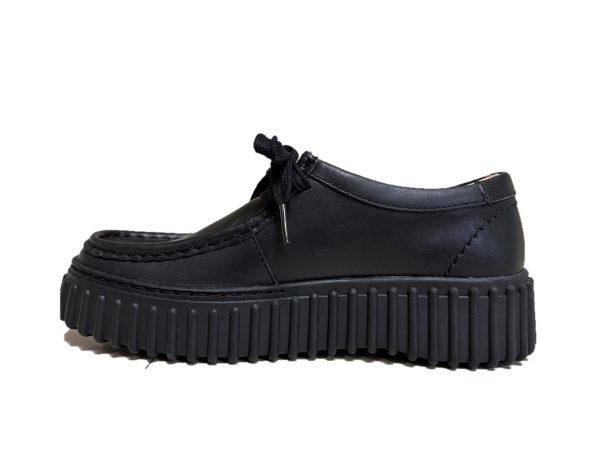 13 Clarks Torhill Bee donna in pelle nera
