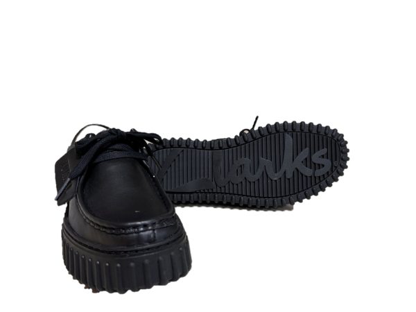 14 Clarks Torhill Bee donna in pelle nera