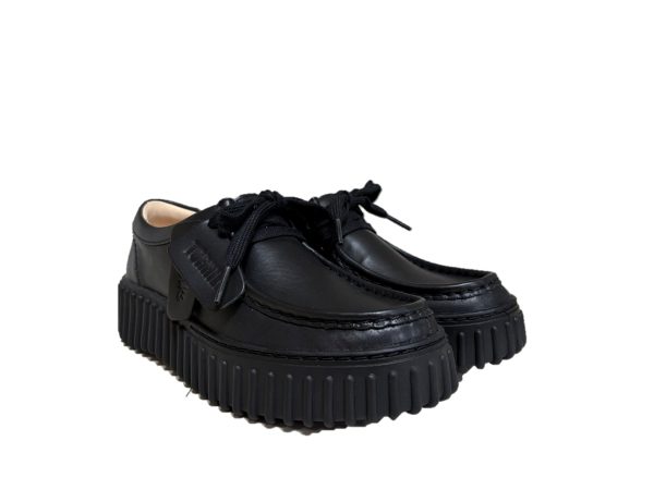 15 Clarks Torhill Bee donna in pelle nera