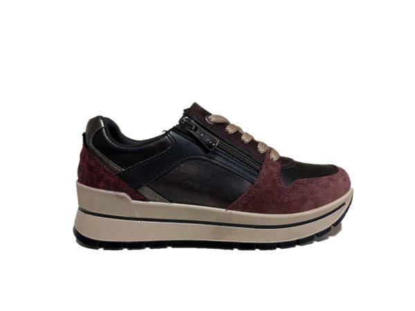 15 Igi&Co 2174111 sneakers donna bordò