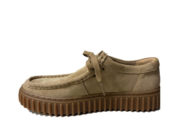 Clarks 26173471 Torhill Lo sneaker U. Suede beige