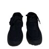 21 Clarks Torhill Hi uomo scarponcino scamosciato nero