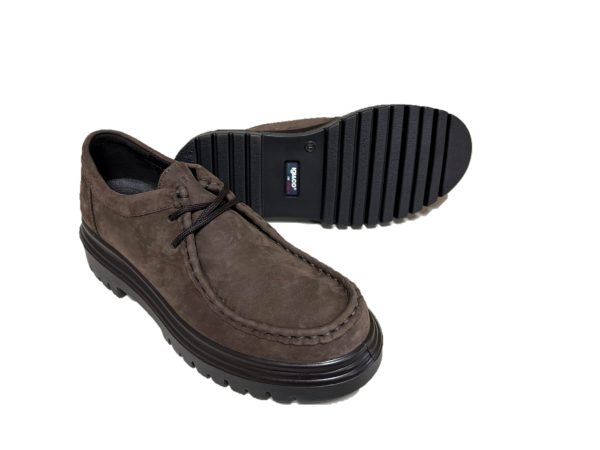 22 Igi&Co 2163033 scarpa stringata donna testa moro