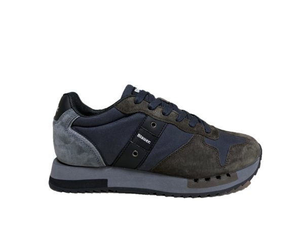 22 Blauer Queens sneakers U. grigio/marrone