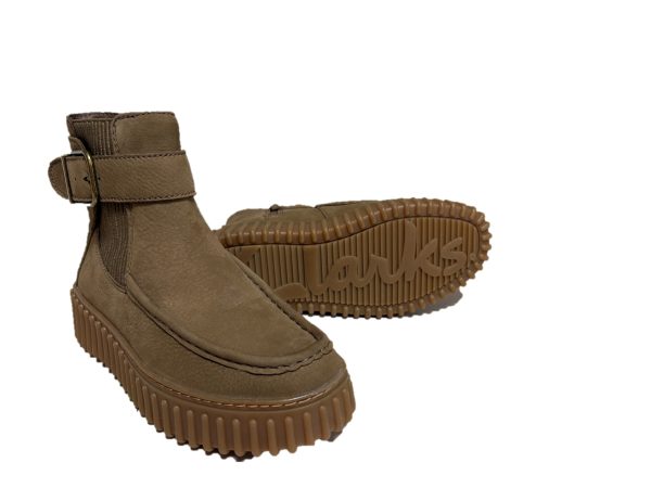 Clarks Torhill Buckle beige donna