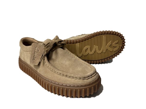 Clarks 26173471 Torhill Lo sneaker U. Suede beige