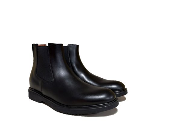 37 Nero Giardini I601264U stivaletto uomo pelle nero