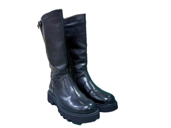 4 Hundred W894-07 Bufalo stivale donna nero