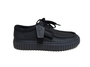 Clarks Torhill Lo U. pelle nero
