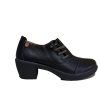 42 Jungla Alaska scarpa tacco basso donna nero