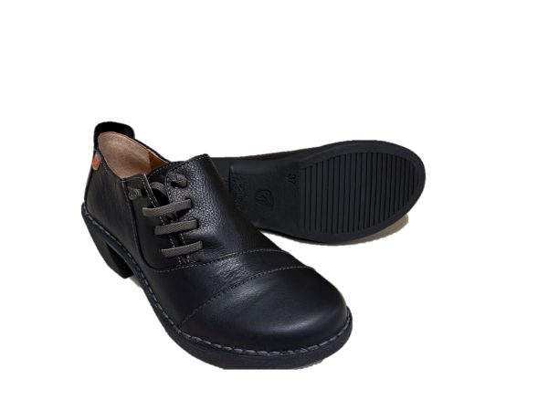 44 Jungla Alaska scarpa tacco basso donna nero