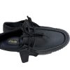 45 Clarks Torhill Lo U. pelle nero