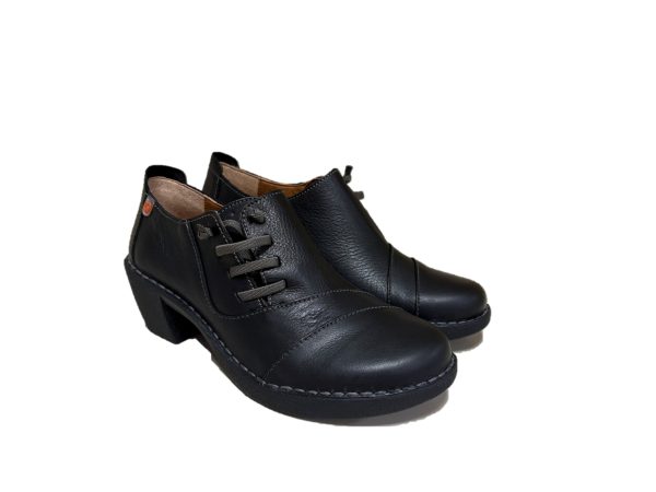 45 Jungla Alaska scarpa tacco basso donna nero