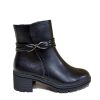 Tamaris 25492 stivaletto D. pelle nero
