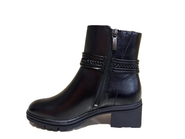 Tamaris 25492 stivaletto D. pelle nero