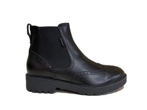 Nero Giardini I411452D stivaletto D. pelle nero
