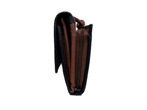 5 Portafoglio in pelle da donna Coconuda nero DK55178