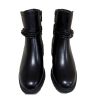 Tamaris 25492 stivaletto D. pelle nero