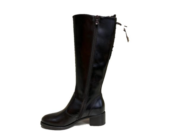 Nero Giardini I514641D stivale D. pelle testa moro
