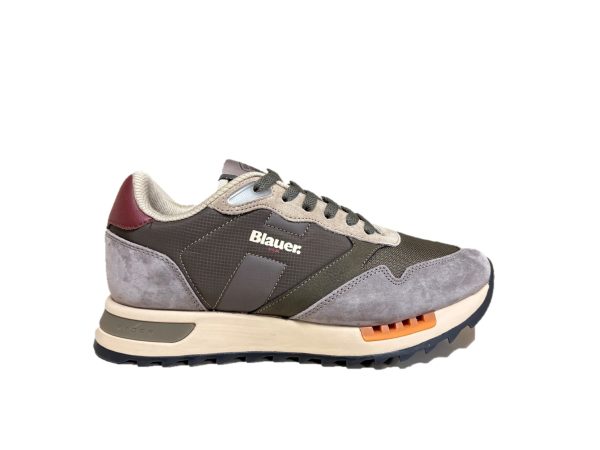 6 Blauer Ryder sneaker uomo verde/beige