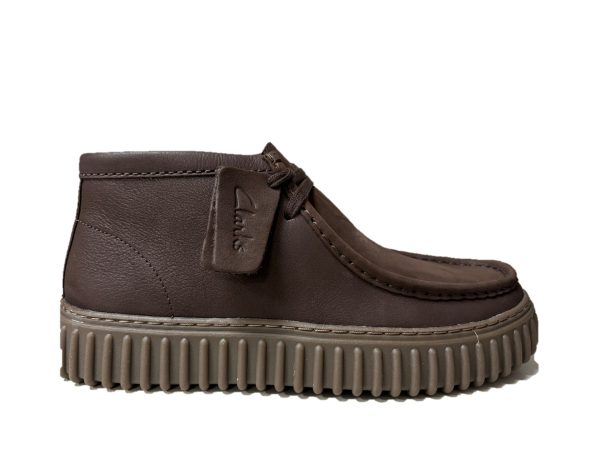6 Clarks Torhill Hi U. laether testa di moro