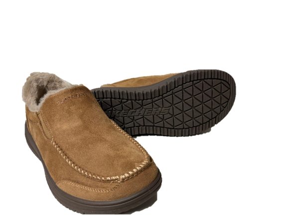 66 Skechers 205606 sneaker slip-ins uomo marrone chiaro