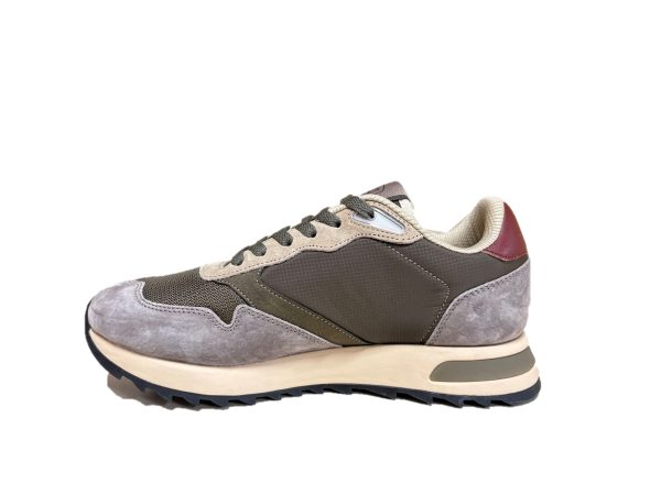 7 Blauer Ryder sneaker uomo verde/beige