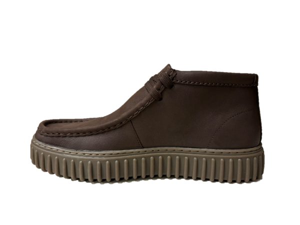 7 Clarks Torhill Hi U. laether testa di moro