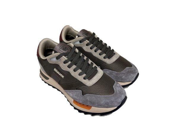 9 Blauer Ryder sneaker uomo verde/beige